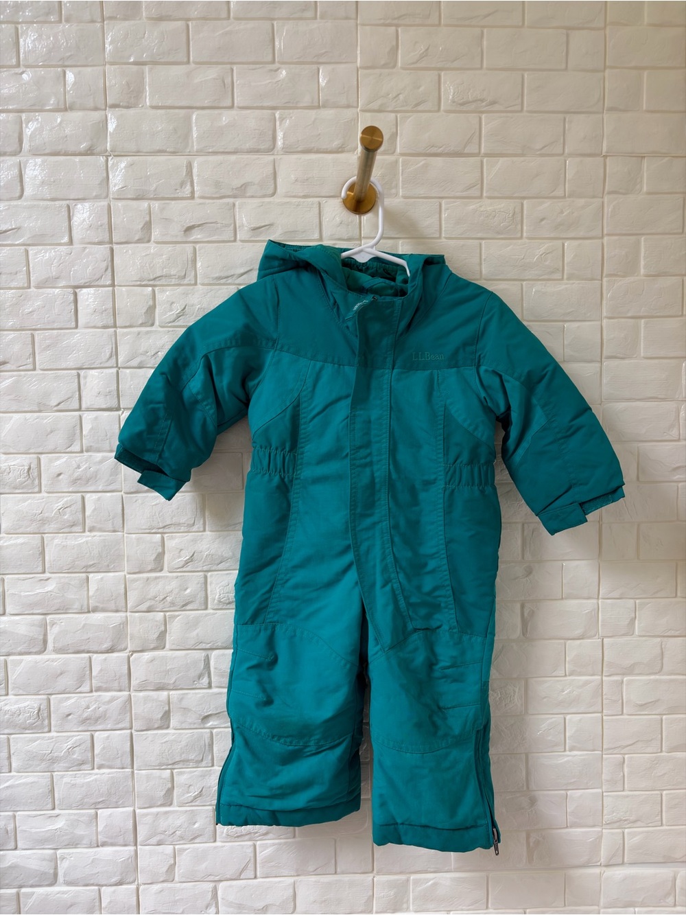 LL Bean Teal Winter Snow Suit